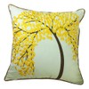 ZUODU Embroidery Cushion Cover 45cmx45cm Embroidered Cotton Linen Decorative Throw