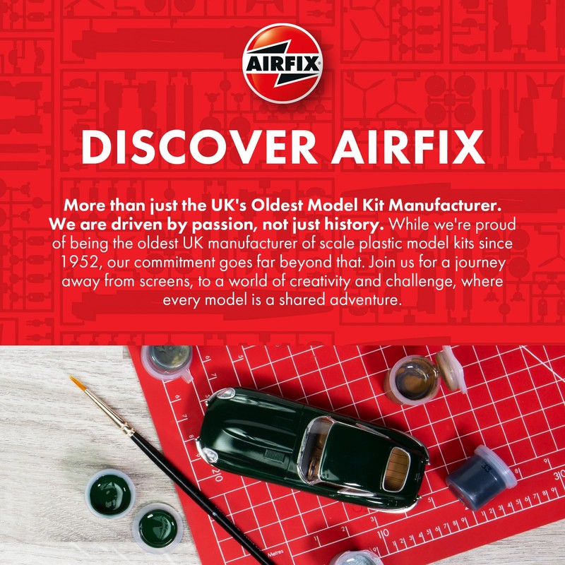 Airfix Starter Set - A55013 North American P-51D Mustang Model