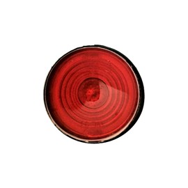Red Brake Light Stop Light Rear Light 12 V 24 V E20 Round Diameter 91 mm