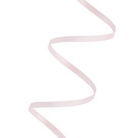 UnionJoy 1/8 inch Ribbon100 Yards Solid Double Face Satin Ribbon for DIY Gift Packaging Party Wedding Flowers, Hair Bows, Handicrafts, Sewing Christmas Wedding Baby Shower Decoration(Pearl Pink)