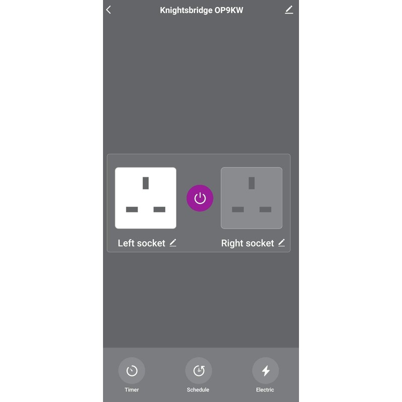 Smart WiFi Waterproof Outdoor Double Socket - Certified Works with