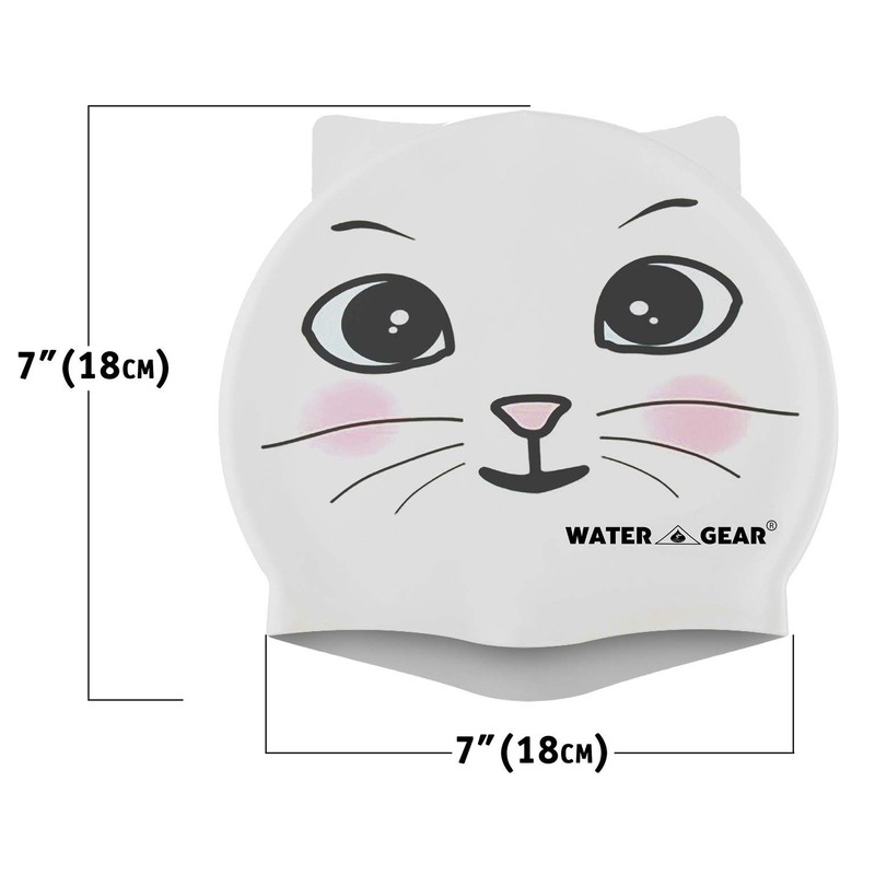 Water Gear Critter Cap - Extremely Durable Swimming Cap for