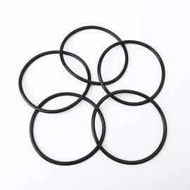 Boxonly 10 PCS O Rings Nitrile Rubber Round O-Rings Seal Grommets 98mm OD 91mm ID 3.5mm Width Metric Sealing Washer O-Ring Gasket Black