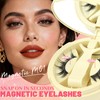 Ahrikiss Magnetic Eyelashes 1 Pair Reusable Magnetic Lashes with Applicator