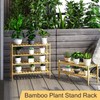 Furshus 4-Tier Bamboo Shoe Rack for Entryway, Stackable | Heavy