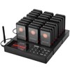 VEVOR Restaurant Pager System,Touch Screen Keyboad Wireless Long Range Lineup