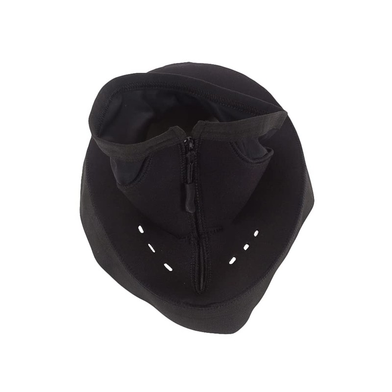 MOTO4U Motorcycle Helmet Skirt Wrap-Around Helmet Bib Wind & Rain