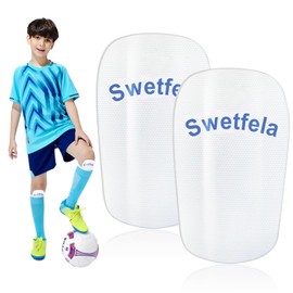 Swetfela Shin Pads Boys, Mini Shin Pads Mens, Impact-and Injury-Reducing Kids Shin Pads, Football Shin Pads Kids, Football Protective Equipment for Children, Teenagers and Adults