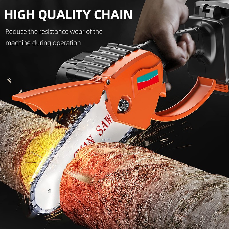 [2 Packs] 6 Inch Mini Chainsaw Chain, 6 Inch Replacement