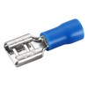 Baomain 1/4" Female & Male Spade Connectors 16-14 AWG Insulated
