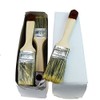 ROTIX -9115 12 x Flat Brush Glaze Brush Bristle Mix