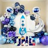 Astronaut Balloons Rocket Balloons for Space Themed Birthday Party Decorations