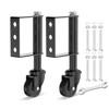Lygoeege 2Packs Gate Wheel 2inch Gate Caster for Wooden Gate,
