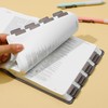 Mr. Pen- Bible Tabs, 75 Tabs, Cool Gray, Laminated Bible