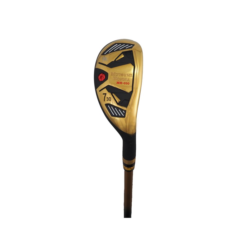 MUTSUMI HONMA MH-030 Utility Iron #7 (30, R) Gold Right