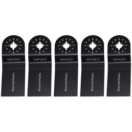 Multi Tool Blades 35mm Wide High Carbon Steel HCS for Wood and Plastic 5 Pack Fits AEG, Batavia, Bosch, Clarke, Duratool, Einhell, Fein, Ferm, Mac Allister and Makita by Yourspares