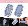 Key Fob Cover for Toyota - 4 Buttons Soft TPU