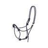 Tough 1 Rope Halter/Side Pull Combo, Black
