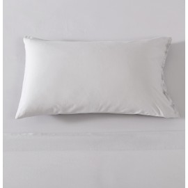 Shabby Chic® - Queen Sheets, Soft & Breathable Organic Cotton Bedding Set, Vintage-Inspired Home Decor with Ruffled Pillowcases (Solid Grey, Queen)