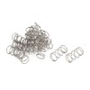 sourcingmap Compression Spring,304 Stainless Steel,8mm OD,0.5mm Wire Size,15mm Free Length,Silver