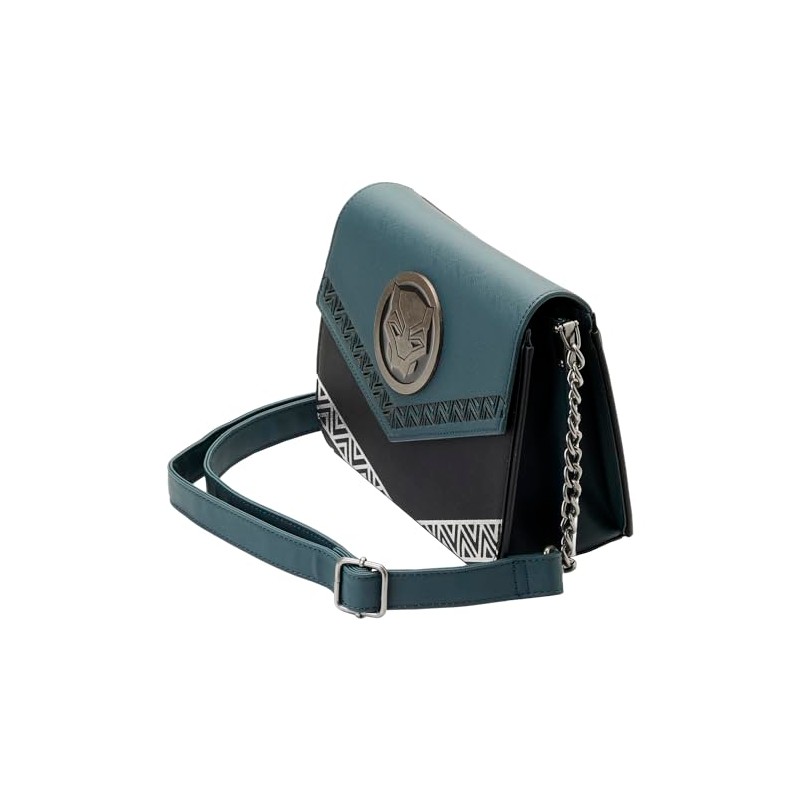 Loungefly Black Panther Wakanda Forever Crossbody Bag for Women Standard