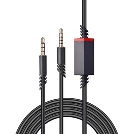 AQQUP Replacement 2.0MAstroa40 Inline Mute Cable also works with Astro Gaming Headsets a10 and A40tr