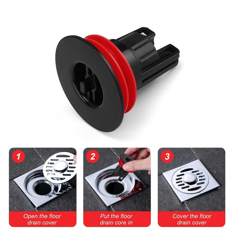 0XBIT Odor Proof Floor Drain, 2 Pieces Floor Drain Basement,