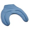Neck Pillow with Back – Light Blue – Cherry Stone