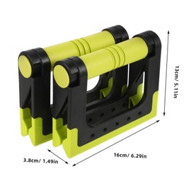 BESPORTBLE 2pcs Training Board Pushup Handles Board for Men Calisthenics Bar Bars Push Ups Equipment Exercise Handles Handles for Floor Grips