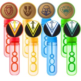 Harry Party Bubble Sticks for Harry Party Theme Birthday Party Favours Children Bubbles Party Accessories Pack of 12