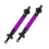 Partuto 2pcs 45mm/1.77in Car Splitter Support Rods Adjustable Front Rear