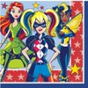 Super Hero Girls Beverage Napkins, 16ct