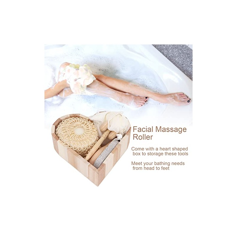 Este Set Exfoliación Corporal Incluye Una Esponja Baño Piedra Pómez