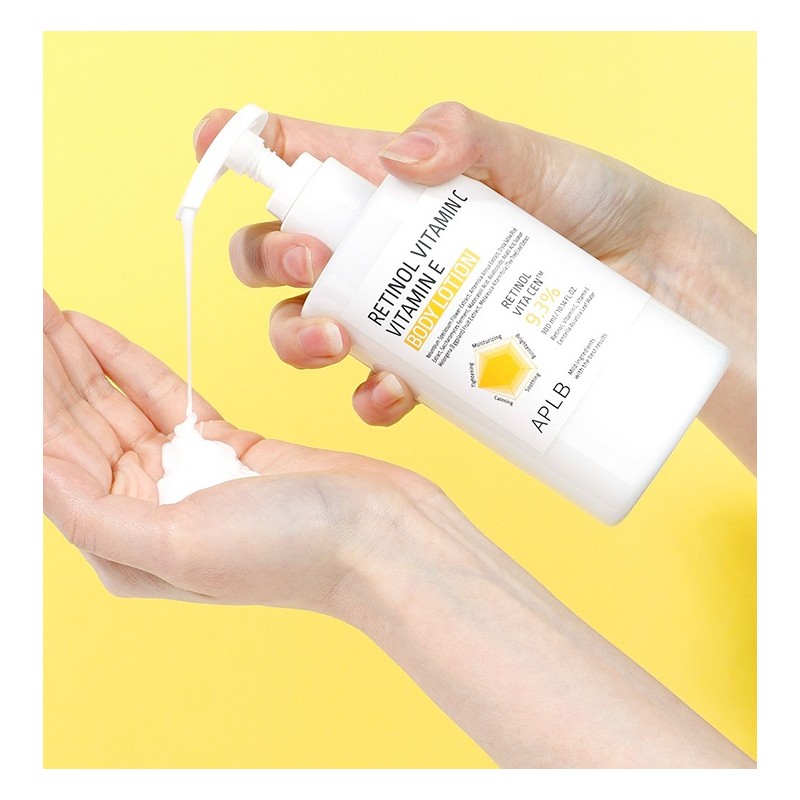 APLB 레티놀 비타민C 비타민E 바디로션, 300ml, 1개 APLB Retinol Vitamin