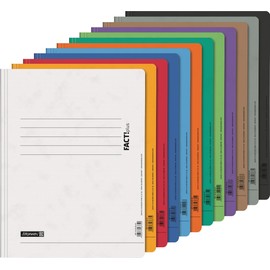 Brunnen Fact!plus File Folders, Set of 12, A4