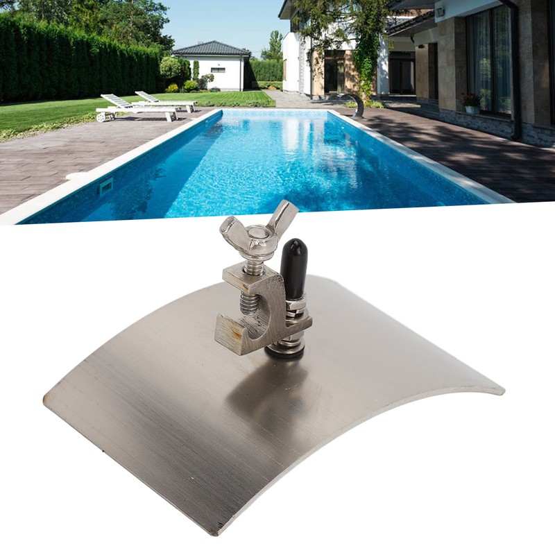 0.2in Thickness Pool Bonding Kit Stainless Steel Skimmer Bonding Plate