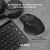 Acteck Mouse Ergonomico VIRTUOS Pro MI780 3000dpi Inalambrico 8 Botones