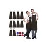 10 Pzs Mandil Delantal Para Chef Meseros Barbería Pintores