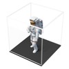 HOPEME Display Case 5x5x5 Inch, Acrylic Display Box for Collectibles,