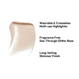 Javin De Seoul Wink Eye Shimmer I Light - Versatile Illuminator, Highlighter, Buildable Eye Shadow, Adds Radiant Glow for Eyes and Face, 6g (04 Minute Nude)