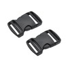 The Bead Shop Plastic Side Release Buckle Clip for Luggage,