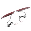 2Pcs LED Rear Bumper Reflector Light Waterproof Super Bright Long