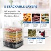 Rosewill RHFD-19001 5 Tray Digital Food dehydrator | Large Capacity