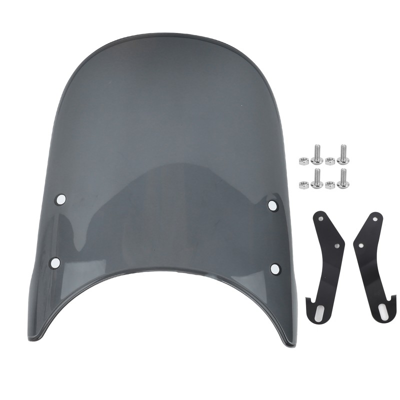 Motorcycle Wind Deflector Universal AntiCrack Scratch Resistant Fit for Triumph