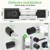 FITNATE Fingerprint Smart Lock, Electronic Door Lock, Front Door Lock,