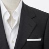 Ojier CHA-003-W Pocket Square Chief Hardman's Irish Linen 100% Linen