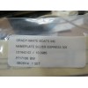 GRADY WHITE 305 EXPRESS SILVER NAMEPLATE DECAL SET 7-1/2" x