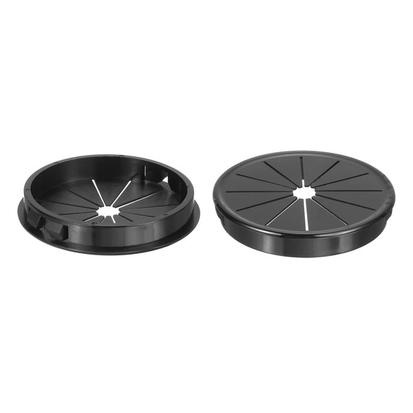 sourcing map 2Pcs Cable Grommets, Snap Bushing Grommet for Holes