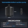 Aquarium submersible pump 109-724GPH, aquarium water pump, Adjustable water flow,