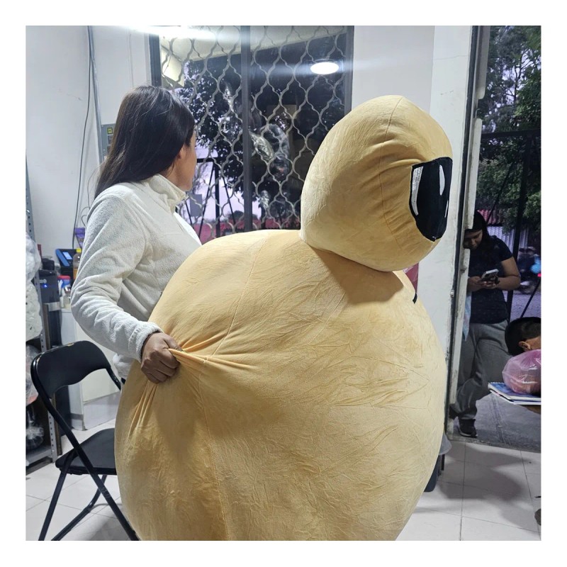 Peluche Pou Jumbo Gigante Personalizable Juego Lindo 100cm